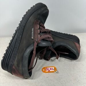 Mephisto Trampoline Oxford Shoes Womens 6 Green Brown Leather Made in France